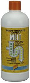 Melt disgorgante